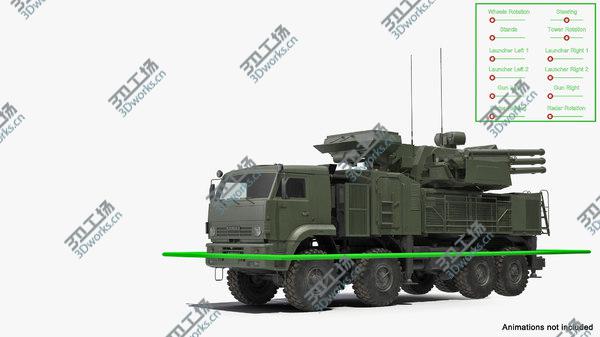 images/goods_img/20210312/Pantsir S1 SA-22 Greyhound Dirty Rigged model/4.jpg